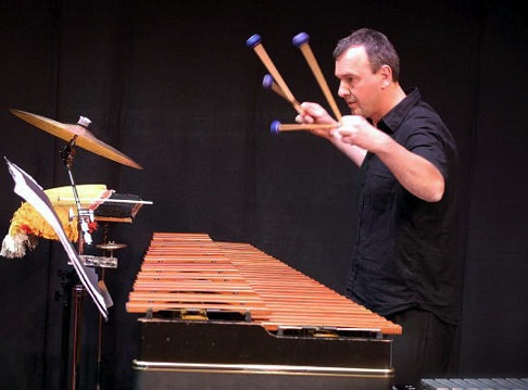 Udo Diegelmann, con tempo artistic director, composer, percussionist